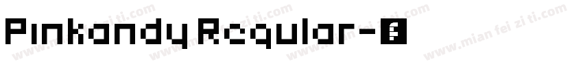 Pinkandy Regular字体转换